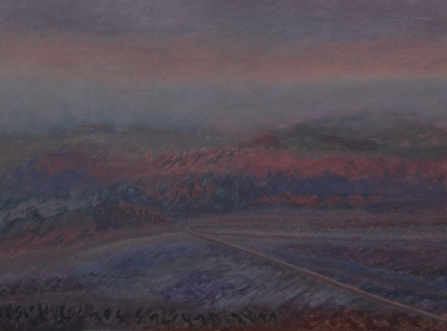 3 (acrylic, oil on canvas, 80x60 cm), 2013-16