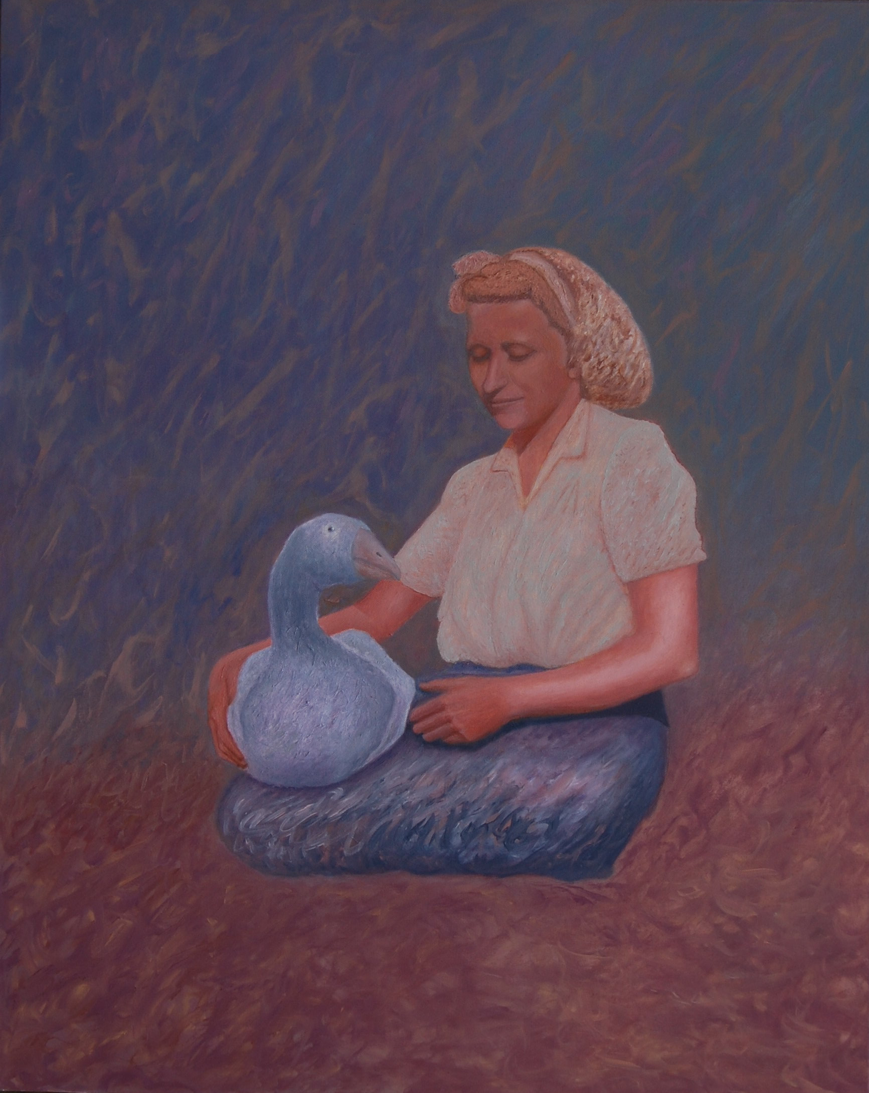 Girl (oil on canvas, 80x100 cm), 2008-16